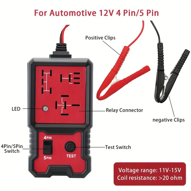 Car Electronics - CNB-707 Universele 12V LED Auto-accu Tester,