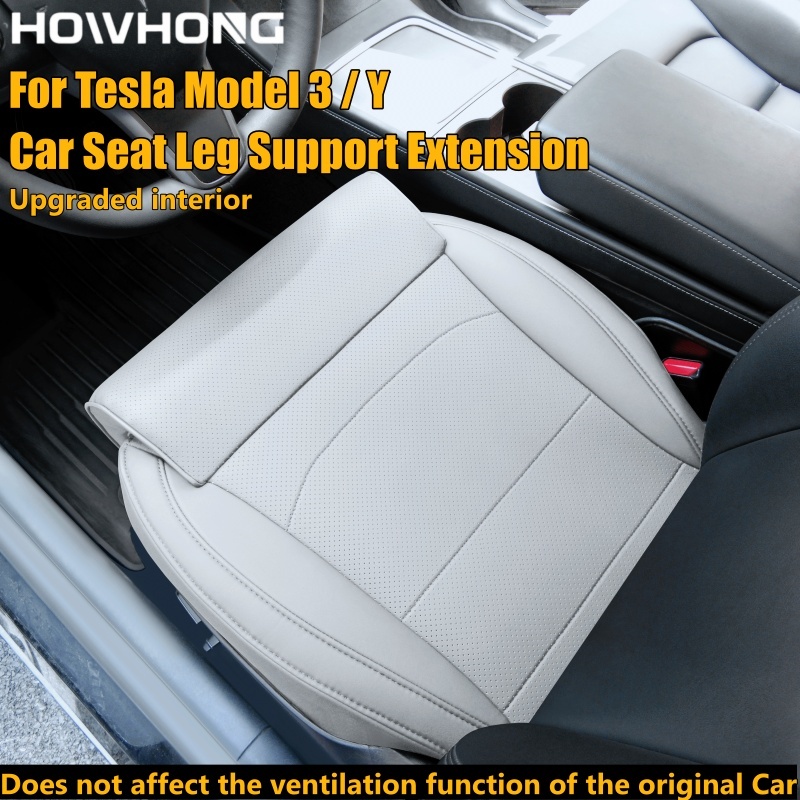 Memory Foam Car Neck Pillow Lumbar Support - Autostoel Beensteun Uitbreiding Voor Tesla Model