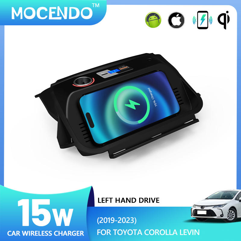 Wireless Car Charger Mount Fast Charging - Voor Toyota Corolla Toyota Levin 2019-2023