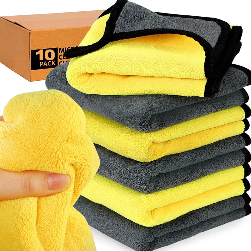Microfiber Car Drying Towel Super Absorbent - Groothandel Car Cleaning Handdoeken Dikker Microfiber