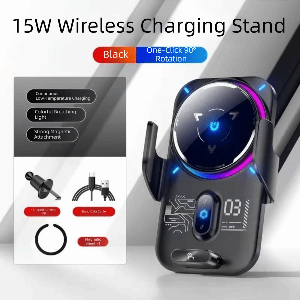 Magnetische draadloze autolade - Wireless Car Charger Mount Fast Charging recensie en prijs