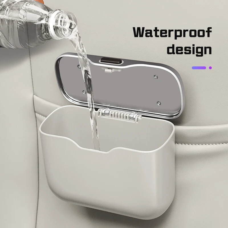 Auto-afvalbak, draagbaar, hang - Waterproof Car Trash Can With Lid recensie en prijs