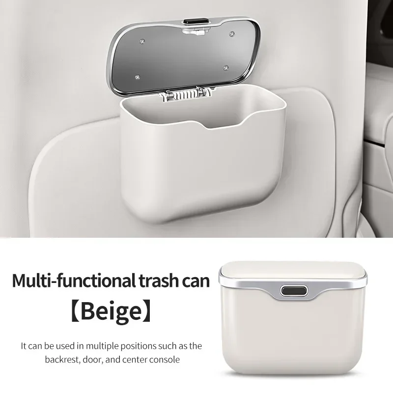 Auto-afvalbak, draagbaar, hang - Waterproof Car Trash Can With Lid recensie en prijs