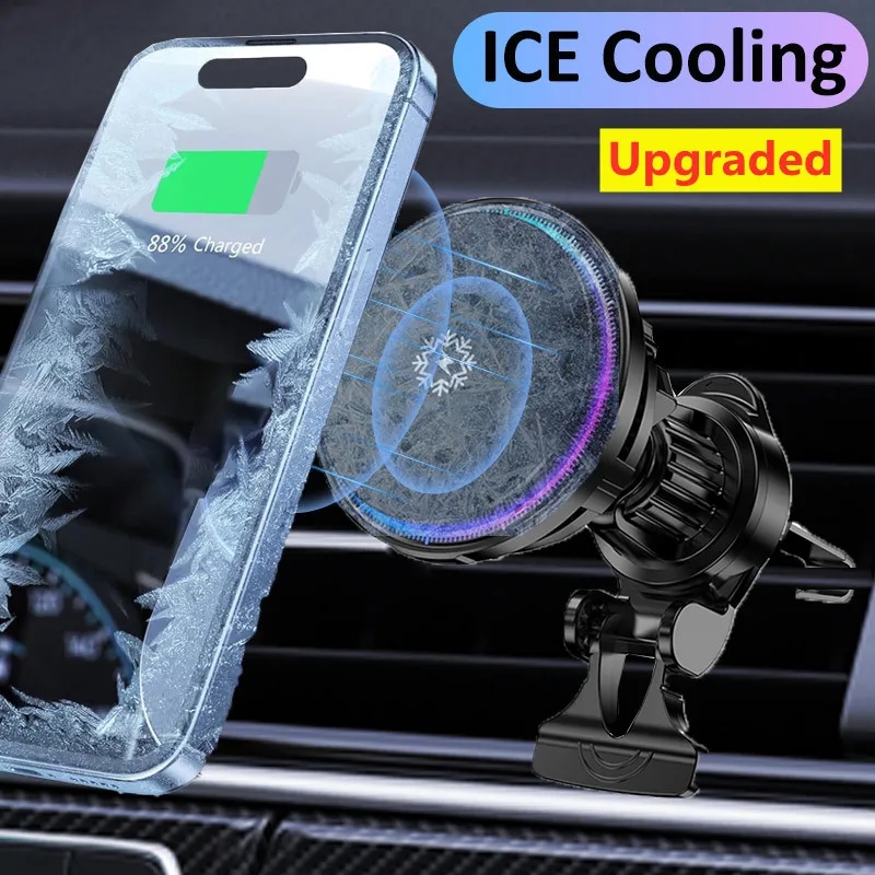 Ijskoeling Magnetische Draadlo - Wireless Car Charger Mount Fast Charging recensie en prijs