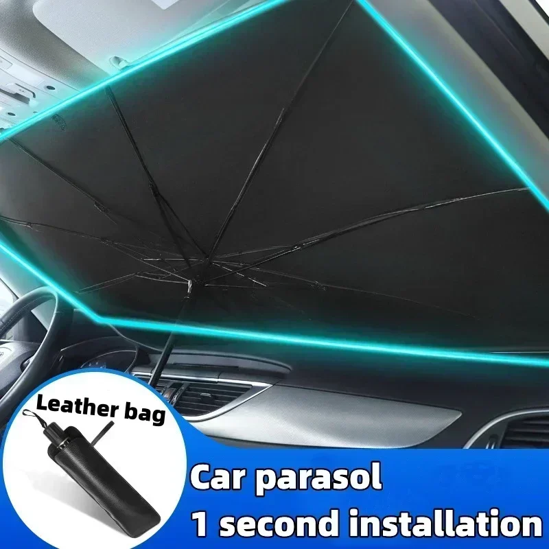 Autozonnescherm, opvouwbare pa - Car Sunshade Windshield Umbrella Foldable recensie en prijs