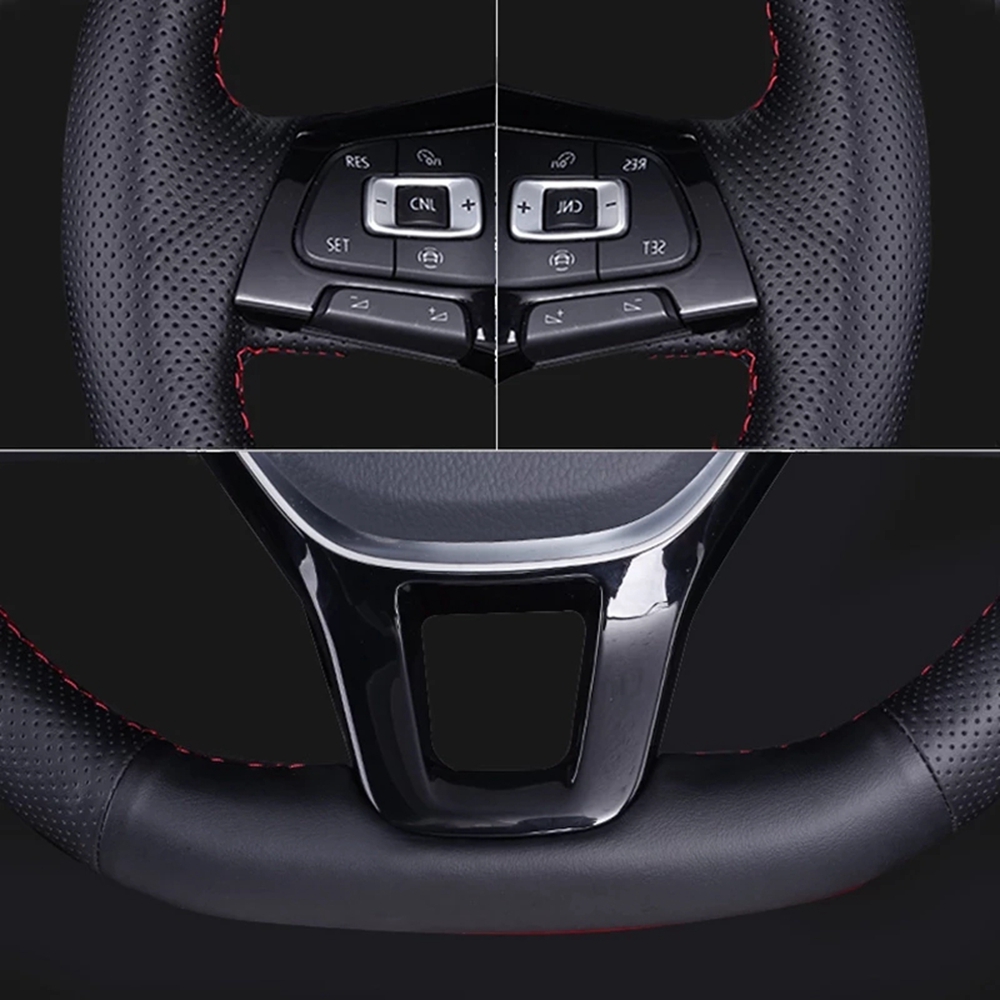 Aangepaste Braid Auto Stuurhoe - Car Steering Wheel Cover Anti Slip Breathable recensie en prijs