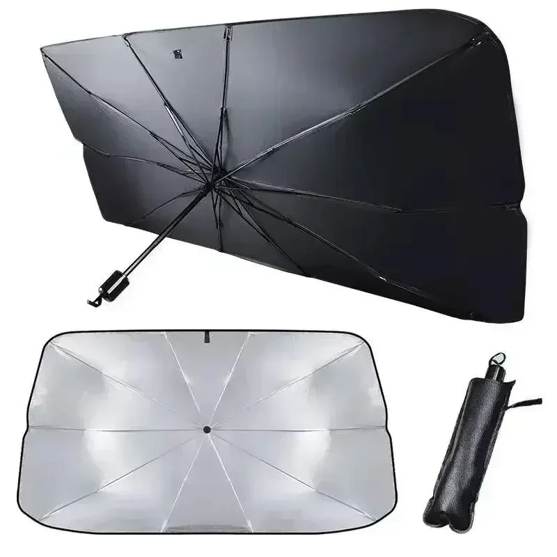 Autozonnescherm, windscherm, p - Car Sunshade Windshield Umbrella Foldable recensie en prijs