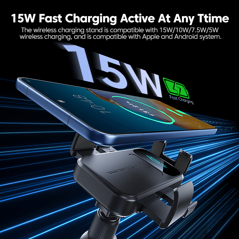 UYUXIO Air Vent Autohouder Tel - Wireless Car Charger Mount Fast Charging recensie en prijs