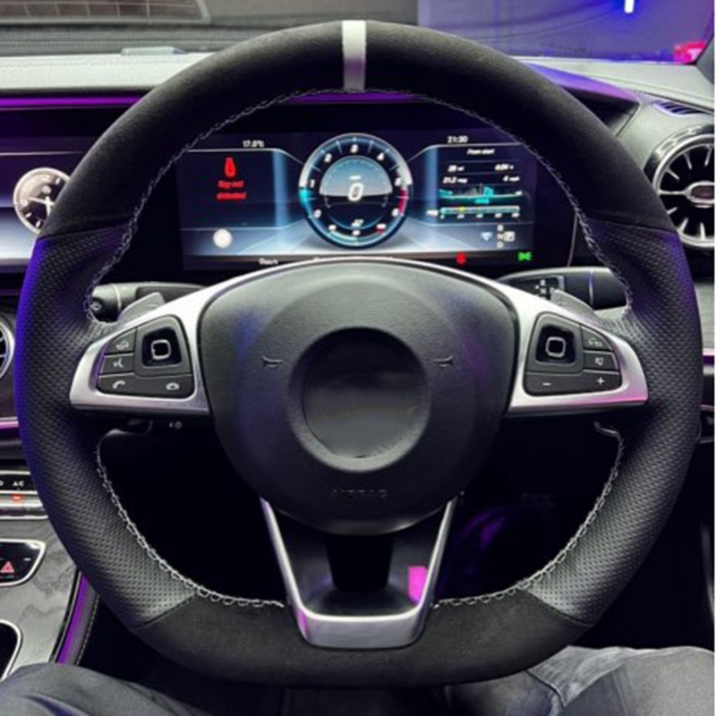 Auto Stuurhoes Hand Naaien Ant - Car Steering Wheel Cover Anti Slip Breathable recensie en prijs