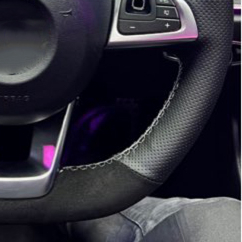 Auto Stuurhoes Hand Naaien Ant - Car Steering Wheel Cover Anti Slip Breathable recensie en prijs