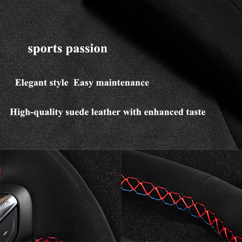 Auto Stuurhoes Hand Naaien Ant - Car Steering Wheel Cover Anti Slip Breathable recensie en prijs