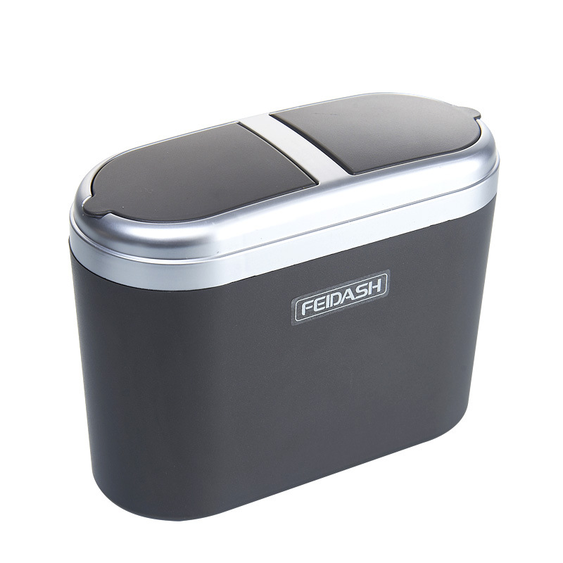 Draagbare Plastic Auto Opbergd - Waterproof Car Trash Can With Lid recensie en prijs
