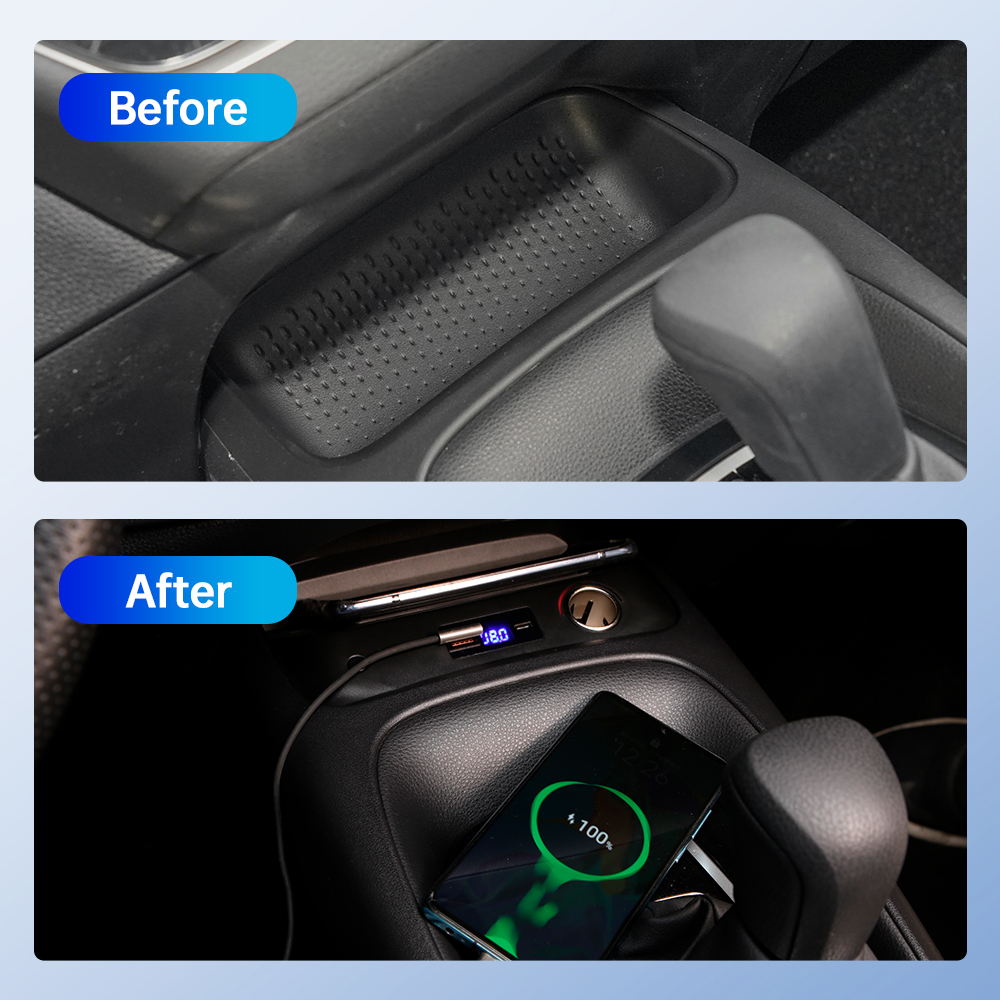 Voor Toyota Corolla Toyota Lev - Wireless Car Charger Mount Fast Charging recensie en prijs