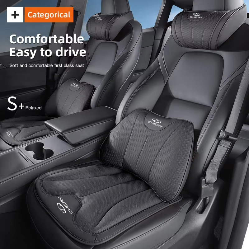 Nekkussen, rugsteun en zitkuss - Memory Foam Car Neck Pillow Lumbar Support recensie en prijs