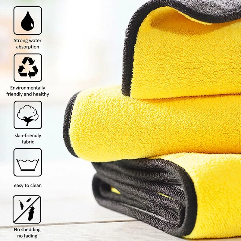 1/20 Stuks Dikker Microvezel D - Microfiber Car Drying Towel Super Absorbent recensie en prijs