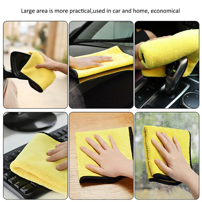 1/20 Stuks Dikker Microvezel D - Microfiber Car Drying Towel Super Absorbent recensie en prijs