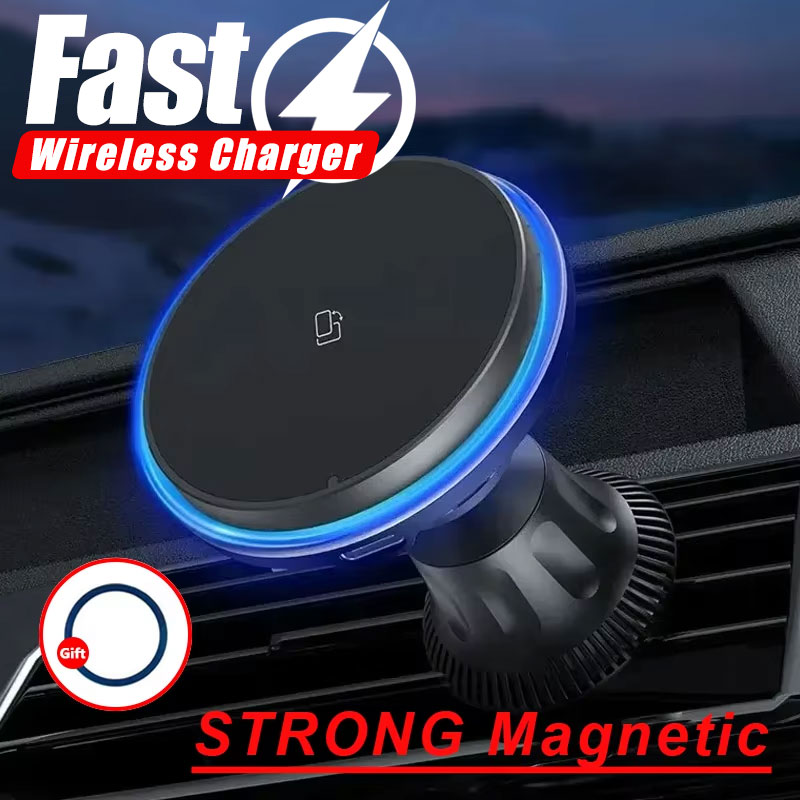LED/RGB Magnetische Auto Draad - Wireless Car Charger Mount Fast Charging recensie en prijs