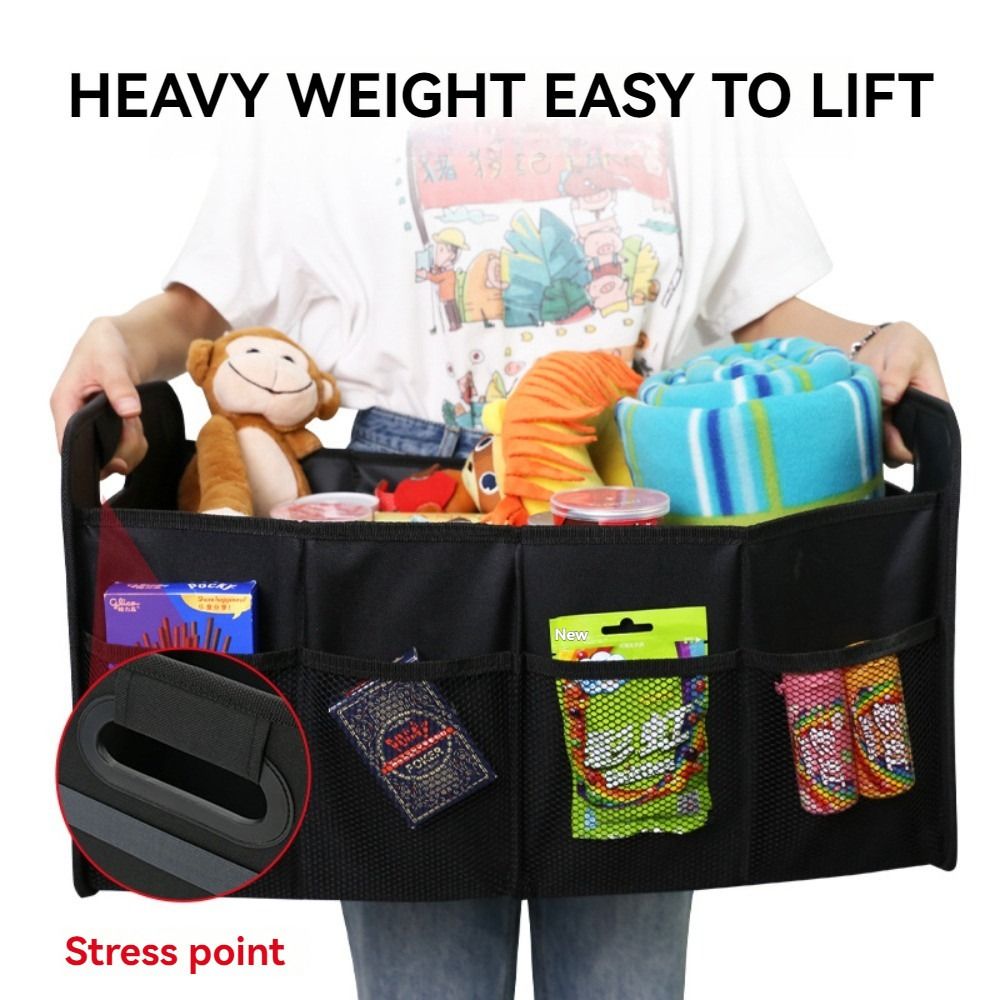 Opvouwbare kofferbakorganizer  - Car Trunk Organizer Foldable Storage Box recensie en prijs