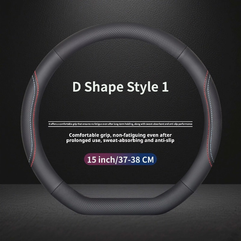 Universele stuurhoes van nappa - Car Steering Wheel Cover Anti Slip Breathable recensie en prijs