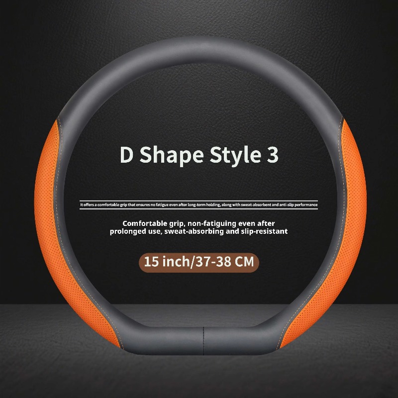 Universele stuurhoes van nappa - Car Steering Wheel Cover Anti Slip Breathable recensie en prijs