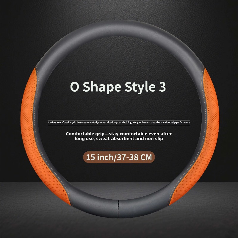 Universele stuurhoes van nappa - Car Steering Wheel Cover Anti Slip Breathable recensie en prijs