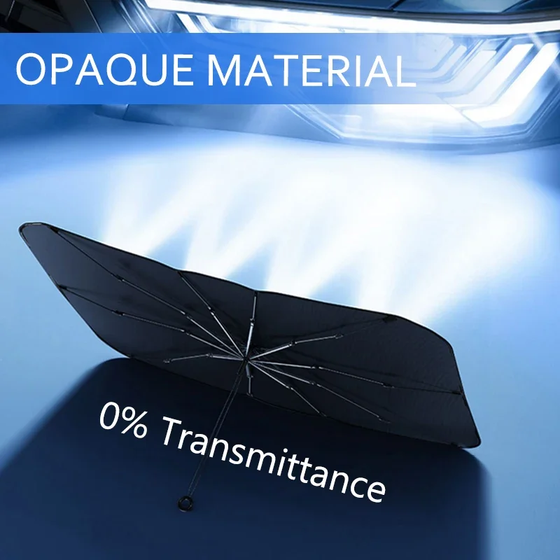 Autozonnescherm Paraplu Voorru - Car Sunshade Windshield Umbrella Foldable recensie en prijs