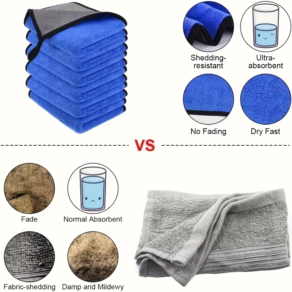 1-10 stuks Microvezel Autorein - Microfiber Car Drying Towel Super Absorbent recensie en prijs