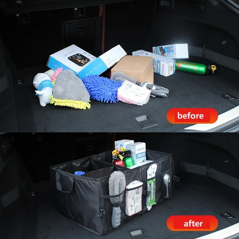 Opvouwbare opbergbox voor de a - Car Trunk Organizer Foldable Storage Box recensie en prijs